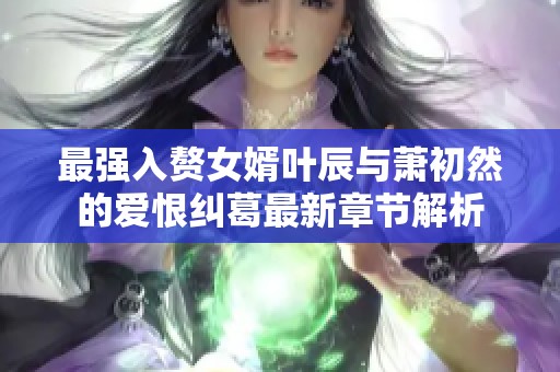 最強(qiáng)入贅女婿葉辰與蕭初然的愛恨糾葛最新章節(jié)解析