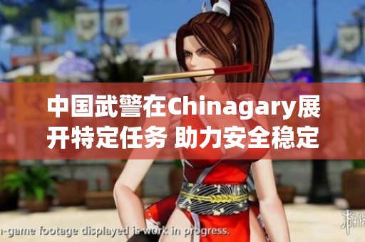 中國武警在Chinagary展開特定任務(wù) 助力安全穩(wěn)定活動