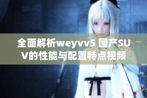 全面解析weyvv5 國產SUV的性能與配置特點視頻