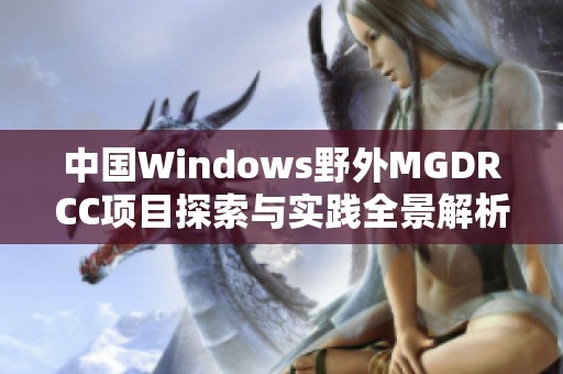中國Windows野外MGDRCC項目探索與實踐全景解析