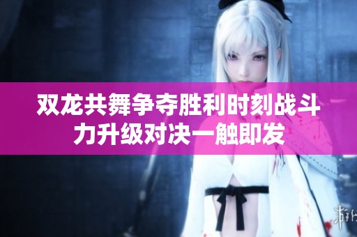 雙龍共舞爭奪勝利時(shí)刻戰(zhàn)斗力升級對決一觸即發(fā)