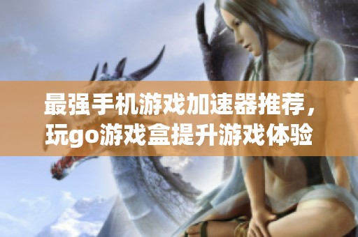 最強手機游戲加速器推薦，玩go游戲盒提升游戲體驗