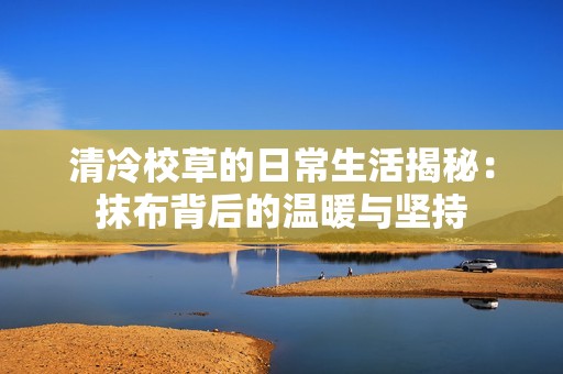清冷校草的日常生活揭秘：抹布背后的溫暖與堅(jiān)持