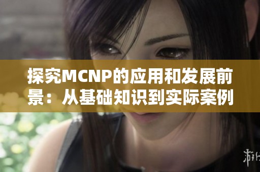 探究MCNP的應(yīng)用和發(fā)展前景：從基礎(chǔ)知識(shí)到實(shí)際案例解析