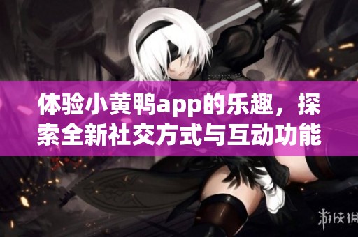 體驗(yàn)小黃鴨app的樂(lè)趣，探索全新社交方式與互動(dòng)功能
