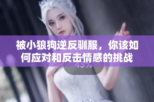 被小狼狗逆反馴服，你該如何應(yīng)對和反擊情感的挑戰(zhàn)