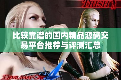 比較靠譜的國內(nèi)精品源碼交易平臺推薦與評測匯總