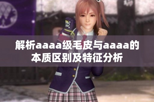 解析aaaa級(jí)毛皮與aaaa的本質(zhì)區(qū)別及特征分析