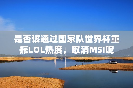 是否該通過國家隊世界杯重振LOL熱度，取消MSI呢