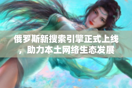 俄羅斯新搜索引擎正式上線，助力本土網(wǎng)絡(luò)生態(tài)發(fā)展