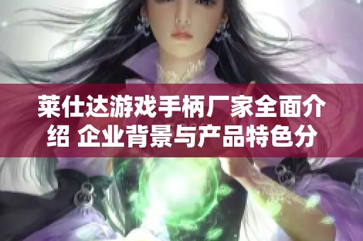 萊仕達游戲手柄廠家全面介紹 企業(yè)背景與產(chǎn)品特色分析
